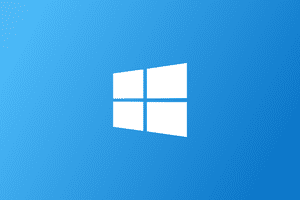 Horizontal Windows Logo