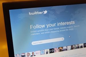 Twitter home page