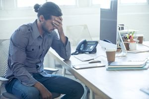 Stressed at office