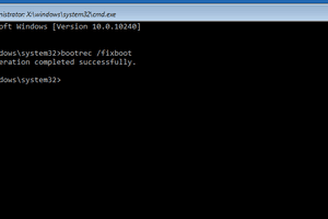 Writing a New Partition Boot Sector (Windows 10)