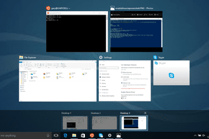 Linux Style Virtual Desktops In Windows 10