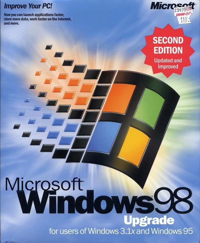 Windows 98 SE Boxshot