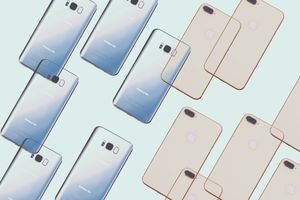 iPhones and Androids