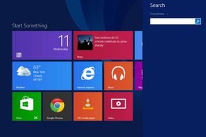 Windows 8 start menu
