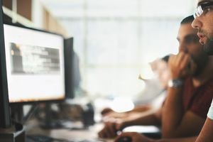 Tech support troubleshooting on computer
