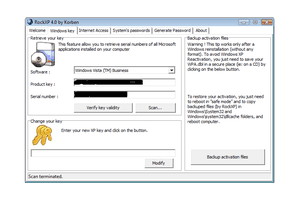 Screenshot of RockXP v4.0 in Windows Vista