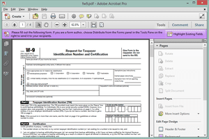 Screenshot of a PDF file opened in Adobe Acrobat X Pro