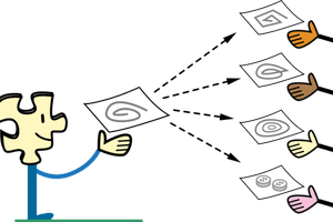 File sharing graphic