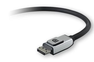 An example of a DisplayPort cable