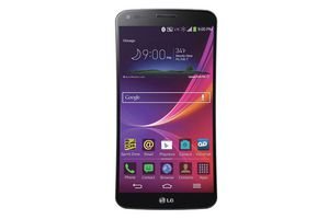 A screenshot of the LG G Flex phone.