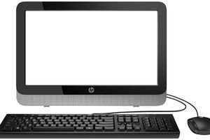 Photo of an HP 18-5110 18.5-Inch All-in-One Desktop