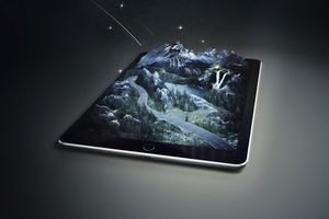 3D image on tablet