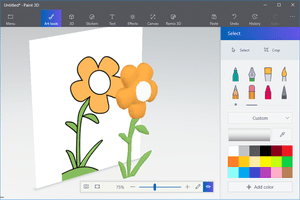 Screenshot showing a 3D model next to its 2D original picture